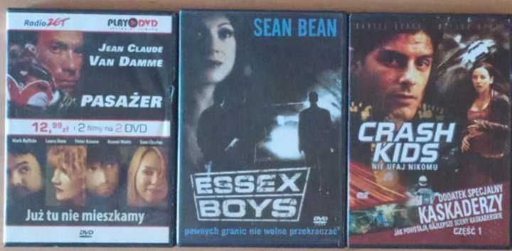 Pasażer + Crash Kids + Essex Boys 4 filmy DVD