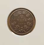 Moeda de V reis de 1882