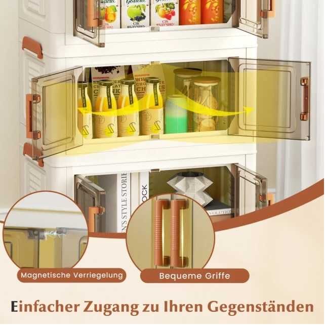 Organizer / składana szafa 4-poziomowa marki Costway