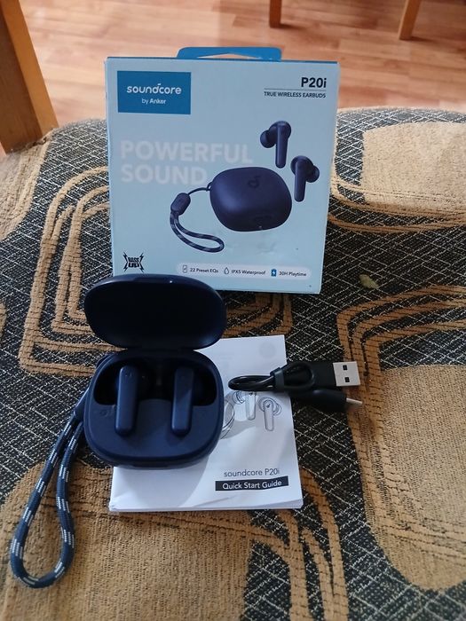 bezprzewodowe słuchawki douszne, 10 mm przetwornik z dużym basem