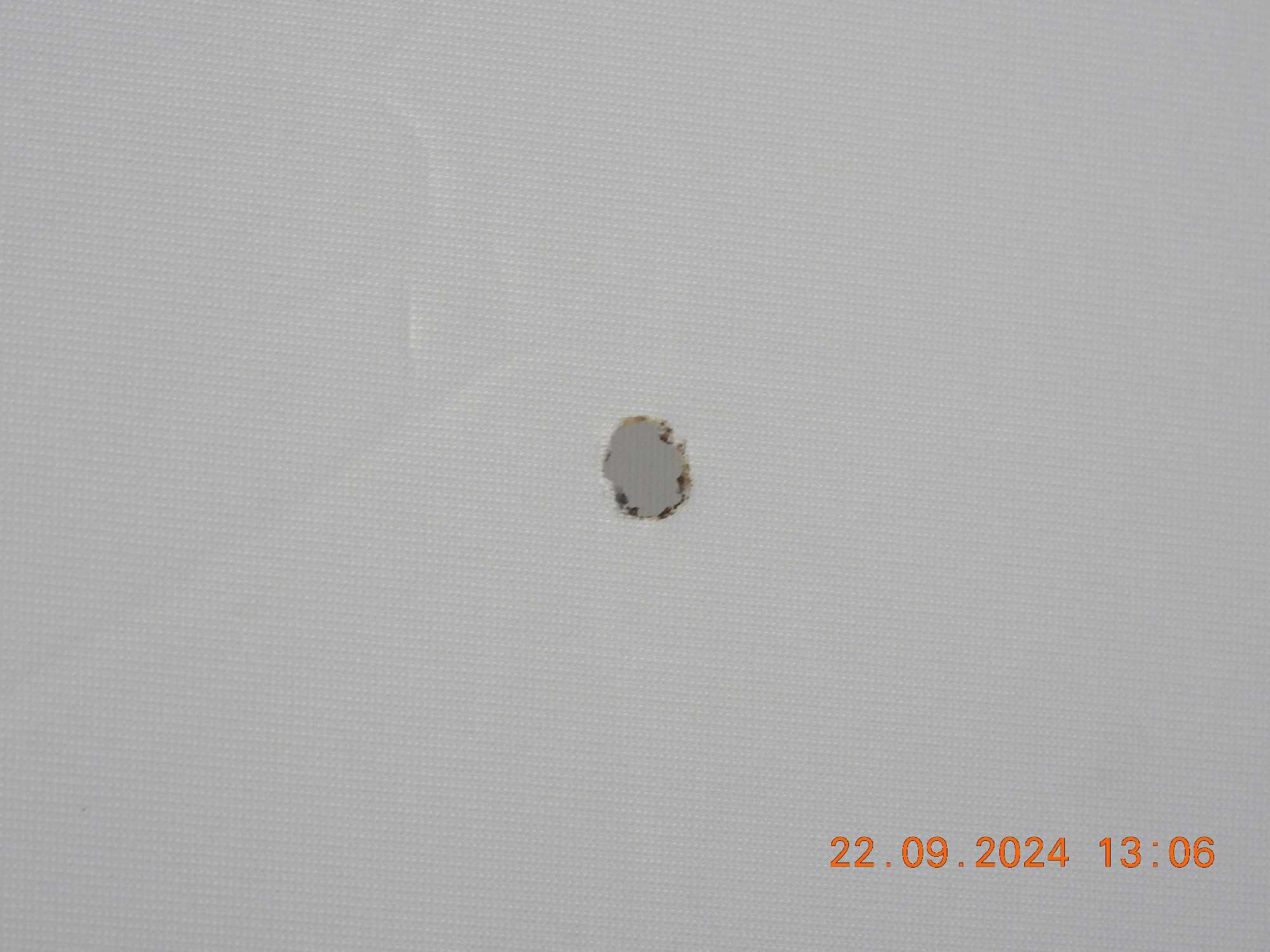 Kurtyna - biała 2,3m x 2,9m z aluminiowym stelażem, Dj, wesela,imprezy