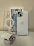 iPhone 15 niebieski 128gb kondycja 100%