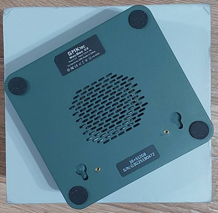 Мини компьютер GMKtec G3 Intel N100 Win 11 Pro 16/512Gb WiFi 6