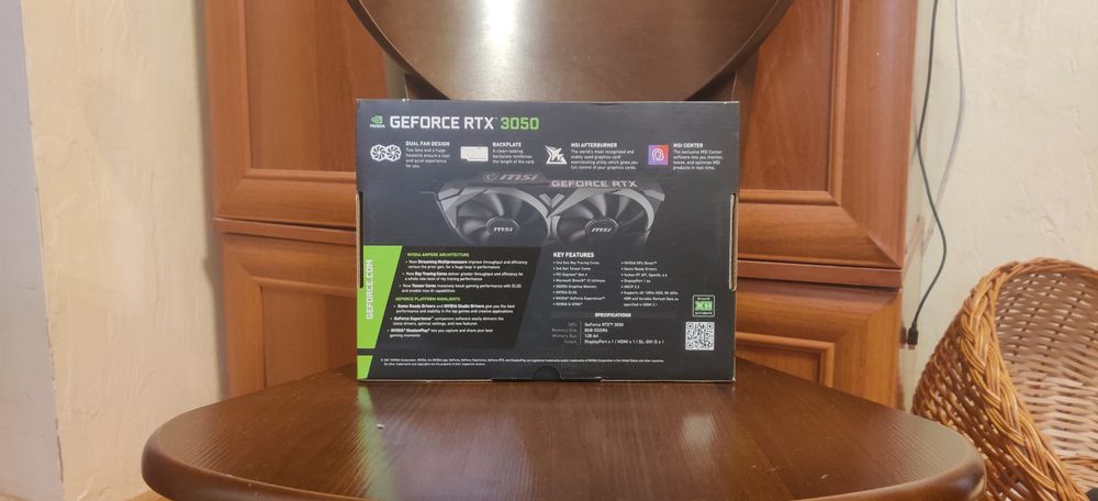 MSI RTX 3050 2X XS 8GB