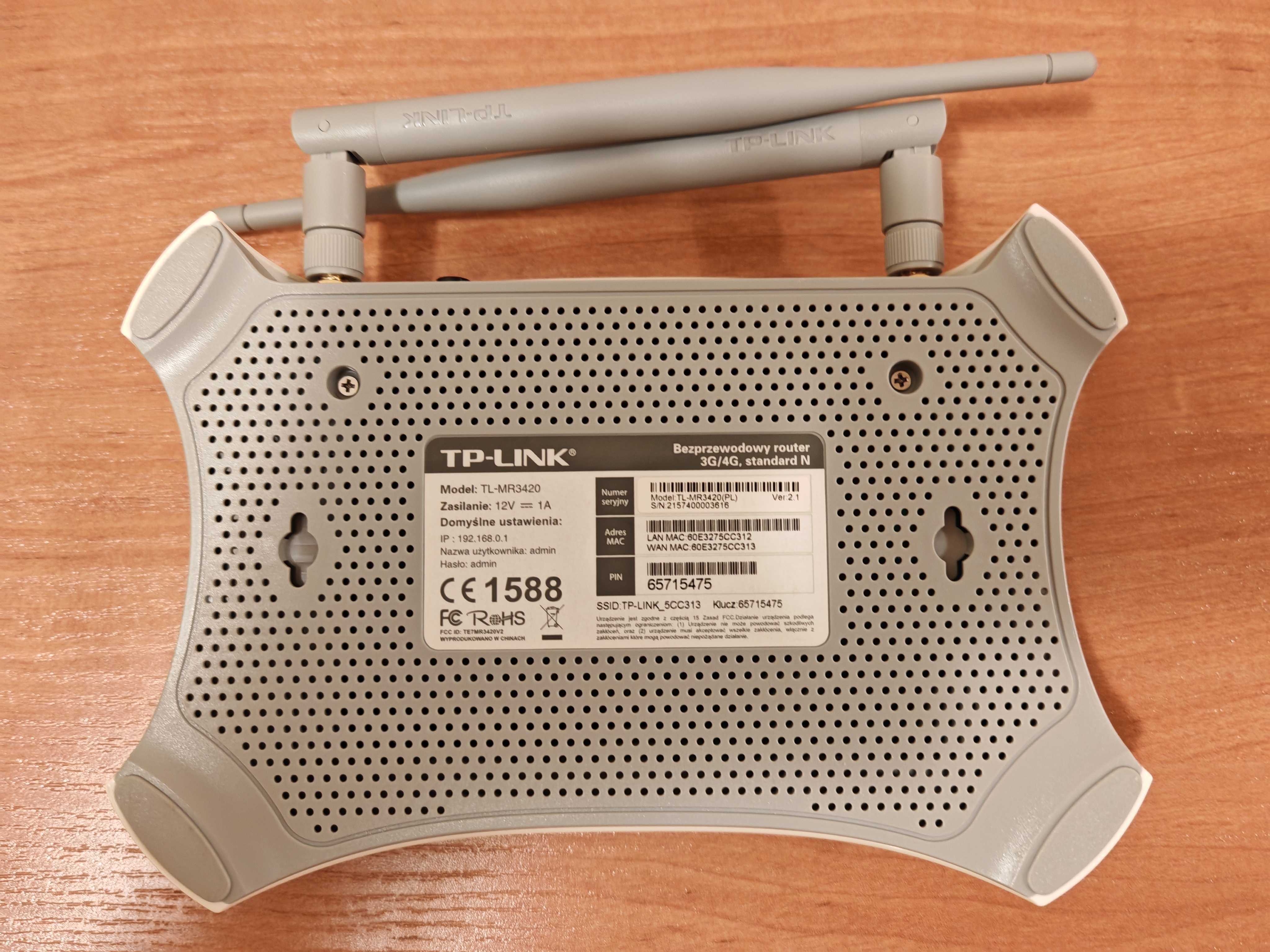 Router TP-Link TL-MR3420