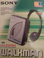 Walkman Sony WM-EX190 retro vintage nieużywany