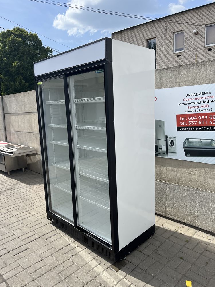 Witryna chłodnicza podwójna | lodówka na napoje | duża - pojemna !