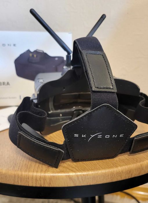 Окуляри FPV Skyzone COBRA X V2 1280x720 5.8GHz Black