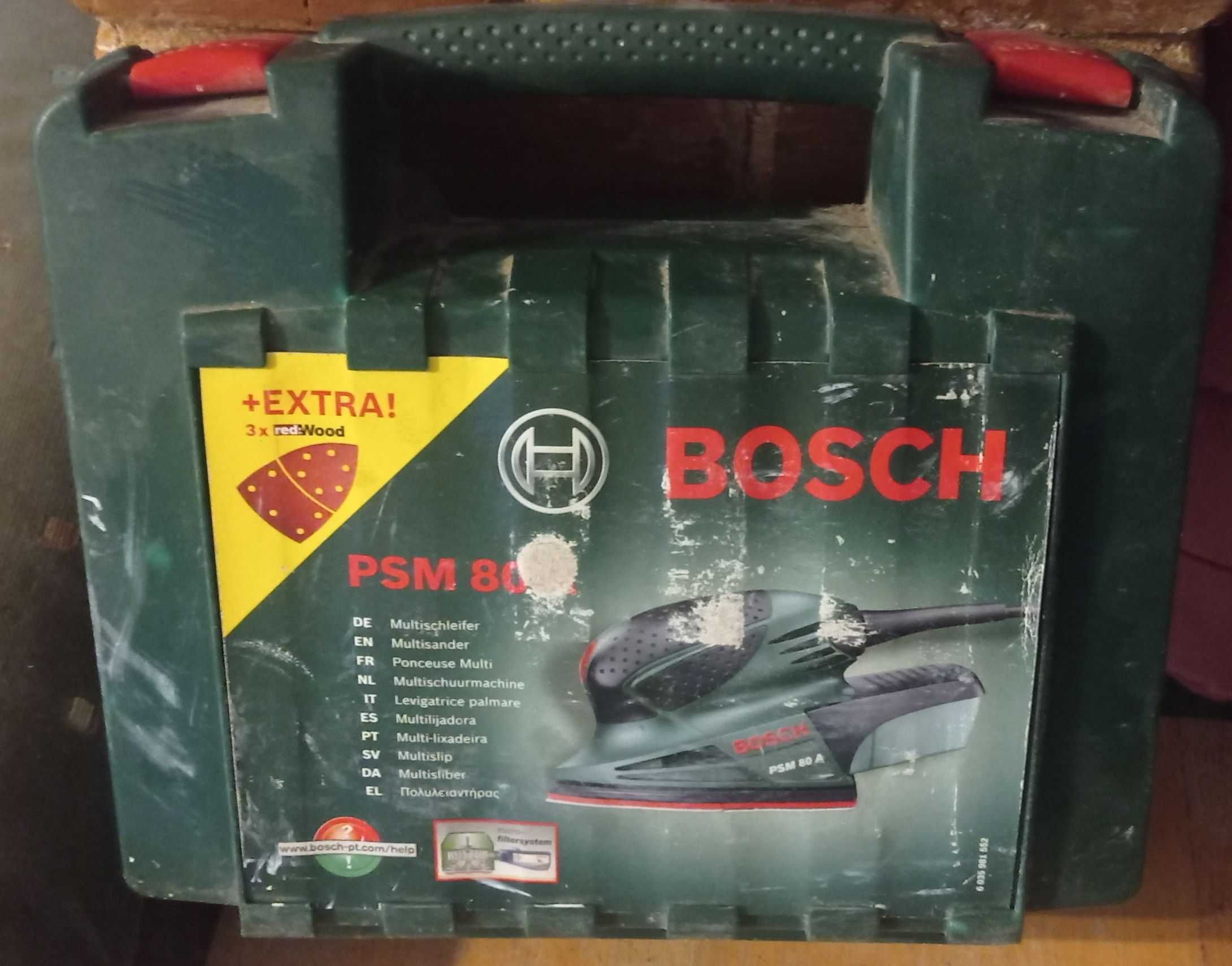 Szlifierka oscylacyjna BOSCH psm80a trójkątna