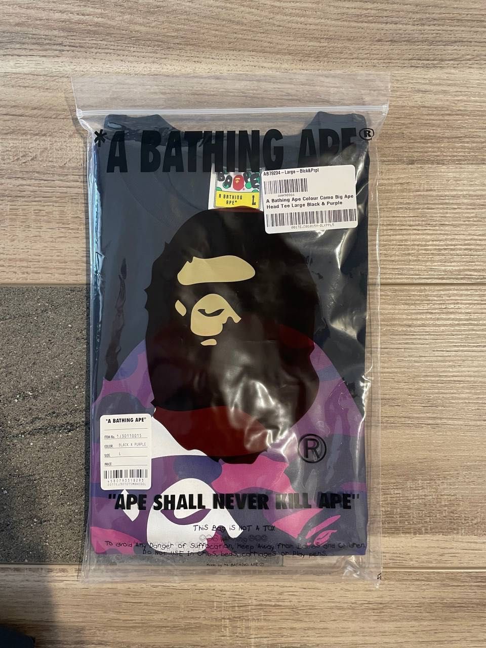 BAPE Colour Camo Big Ape Head T-Shirt