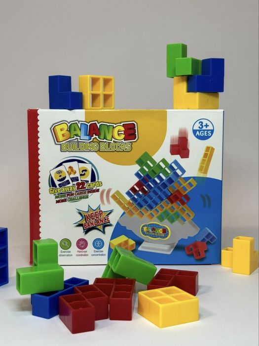 Гра-балансир Balance Building на 32 деталі