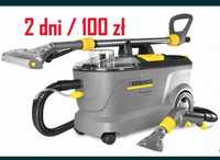 Odkurzacz piorący, wynajem odkurzacza piorącego Karcher 10/1 + proszek