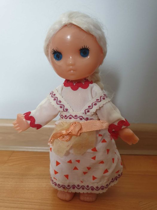 Lalka Słowianka 20 cm PRL Vintage
