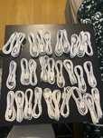 30 kabli usb typu c białe  1 metr
