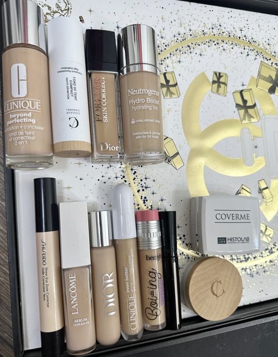 Консилер Dior Mak Sephora Nars Clinique rare beauty armani Erborian