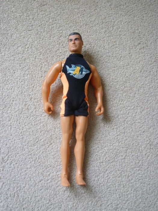 Action Man swimming, é de 1995, está impecável