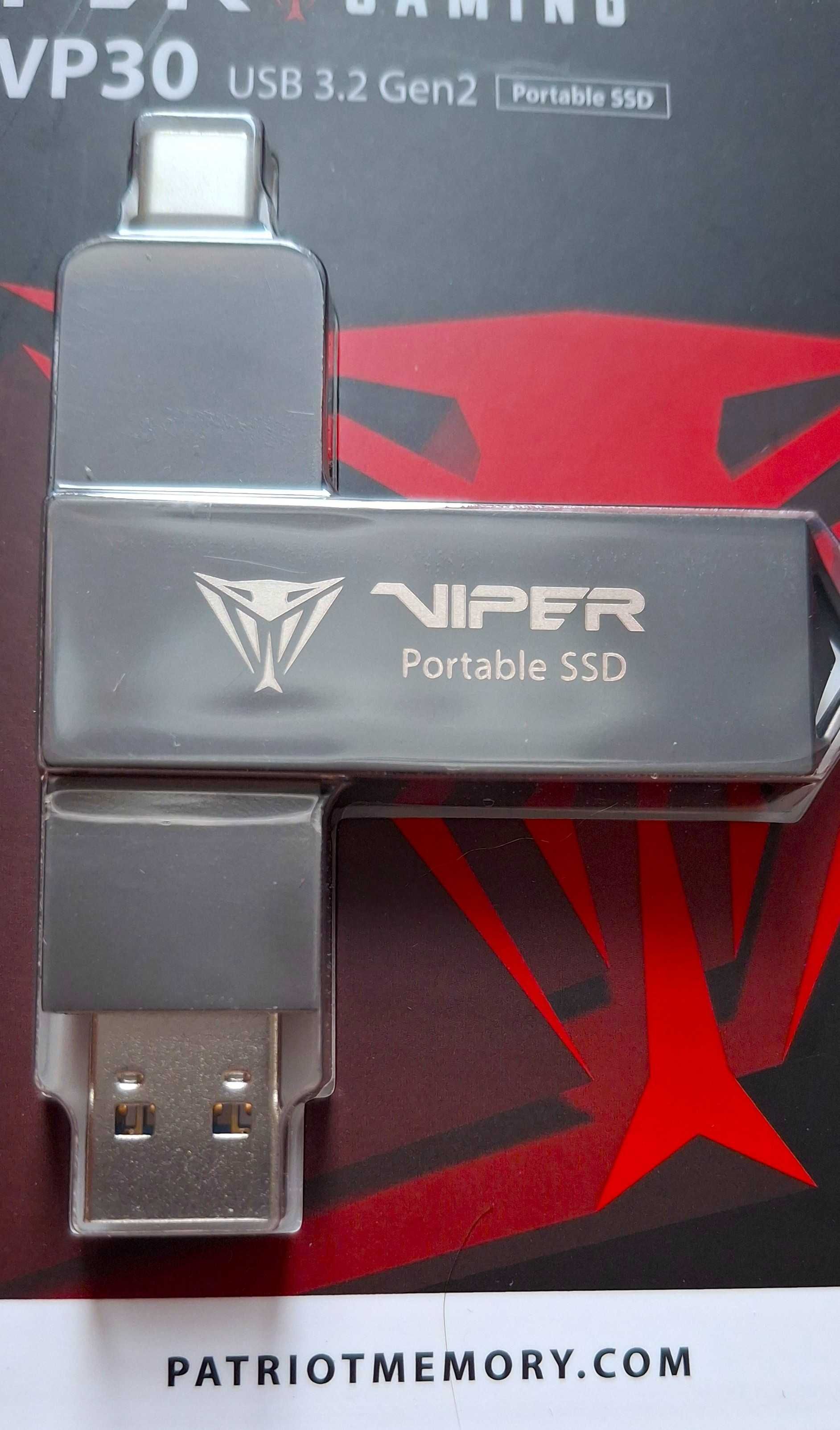 Dysk zewnętrzny SSD Patriot VIPER PVP30 Duo Compact 512GB