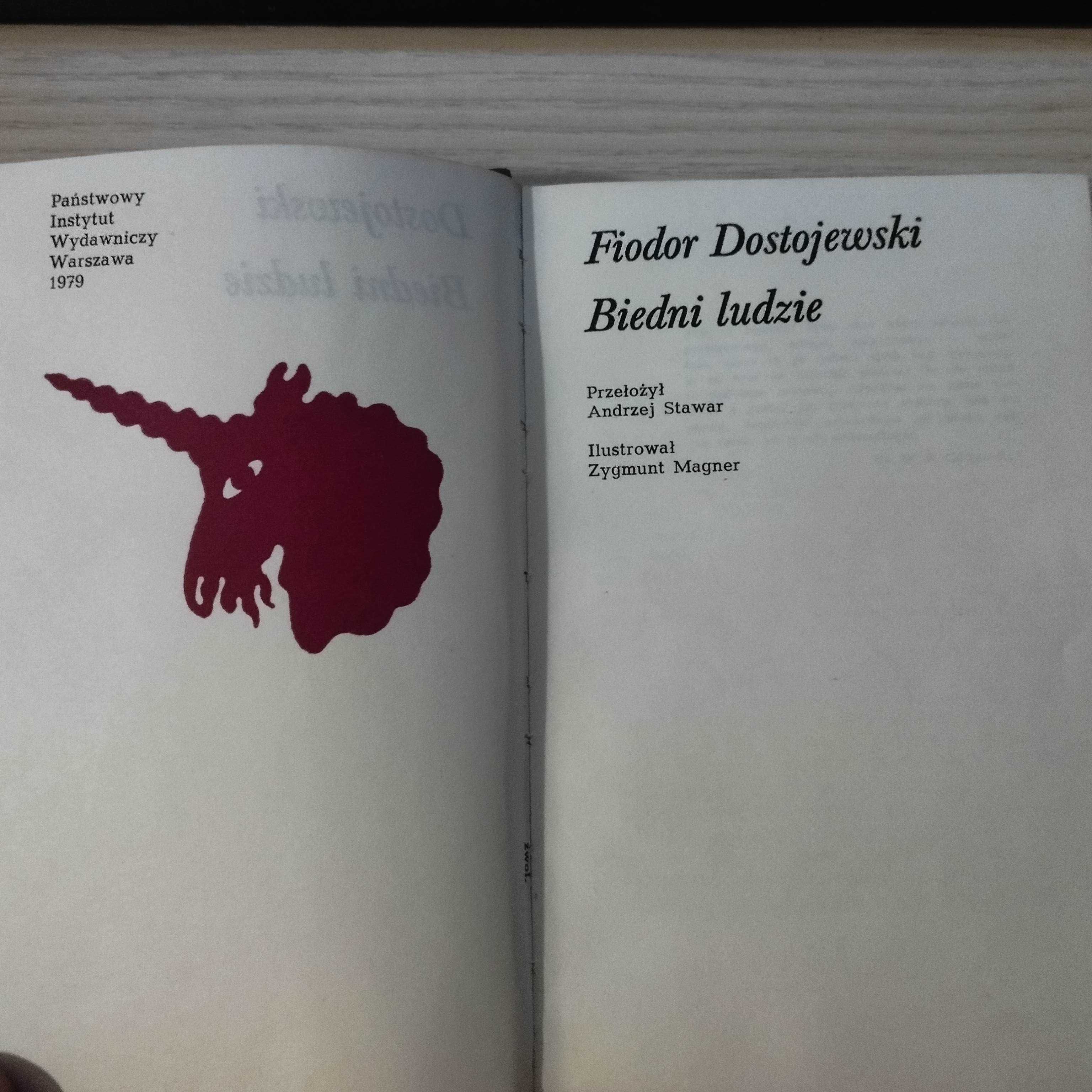Biedni Ludzie Fiodor Dostojewski 1979