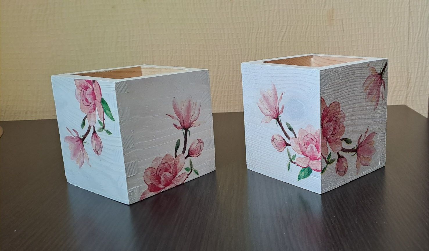 Chustecznik decoupage