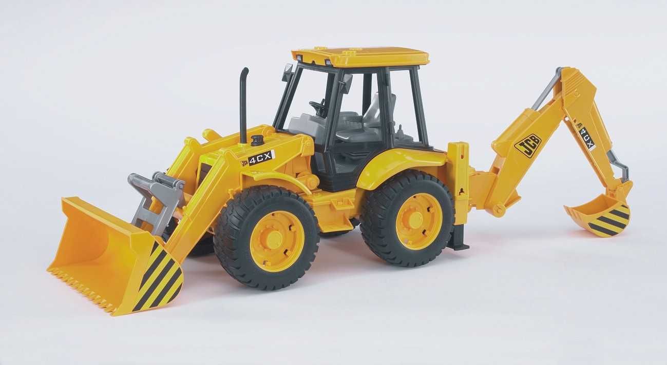 Іграшка Bruder (Брудер)  JCB 4CX навантажувач-екскаватор. 02428