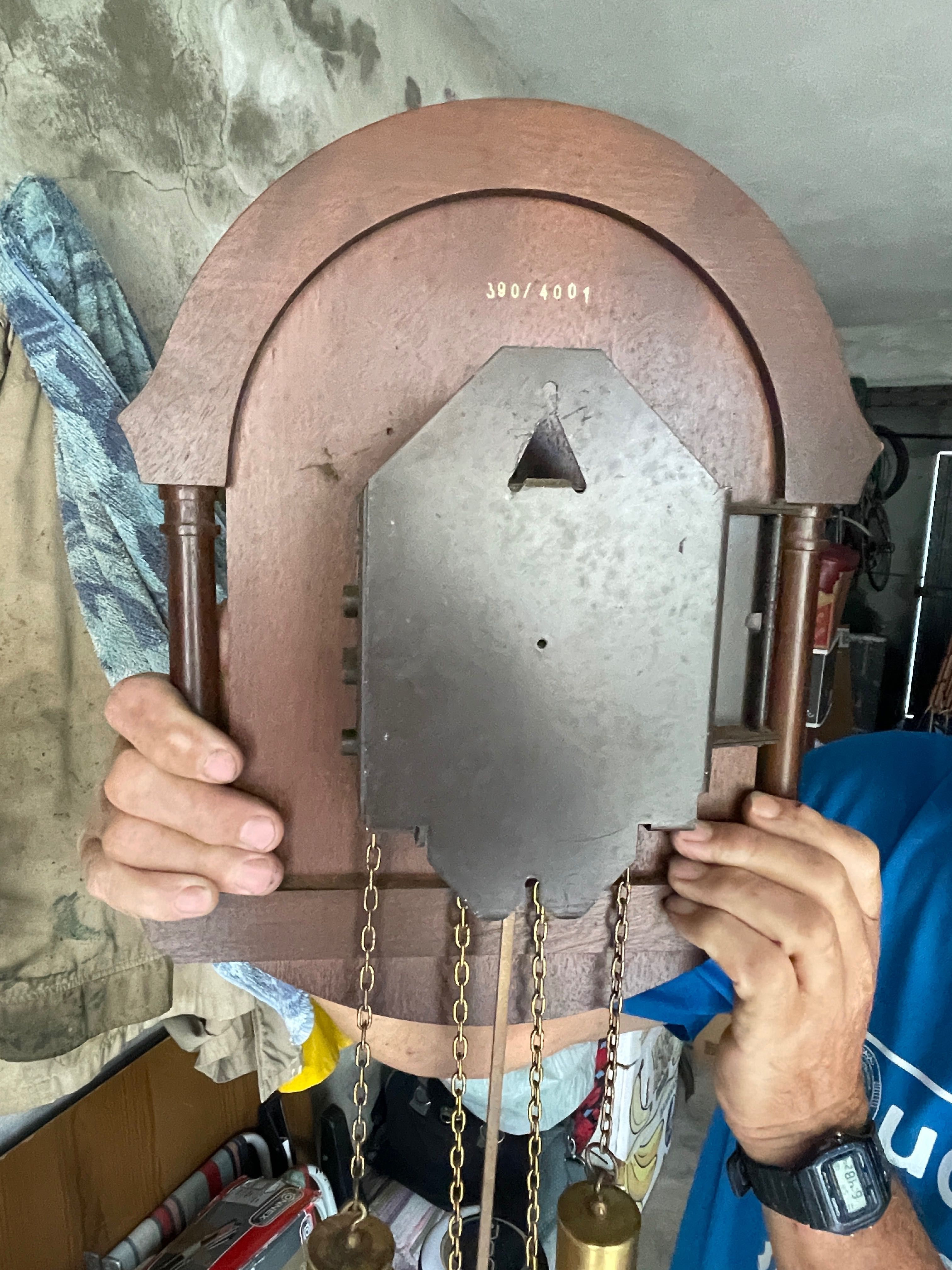 Relógio parede antigo junghans Quartz