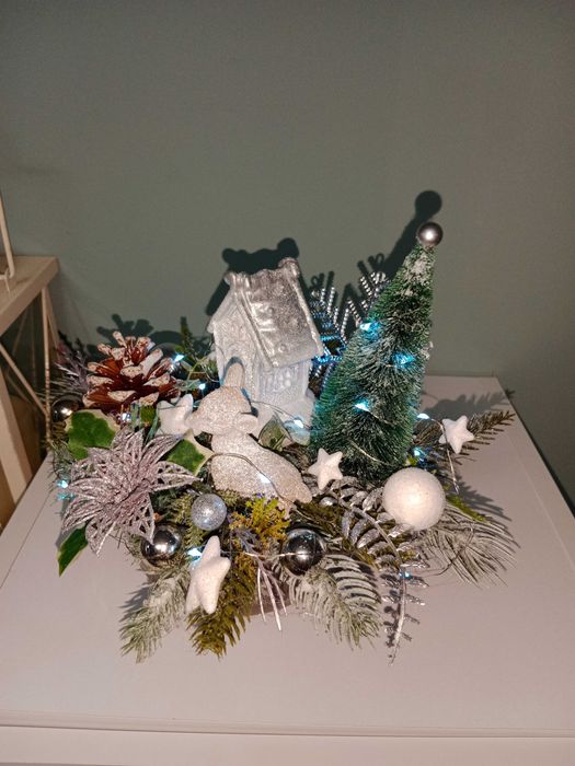 Stroik świąteczny na stół