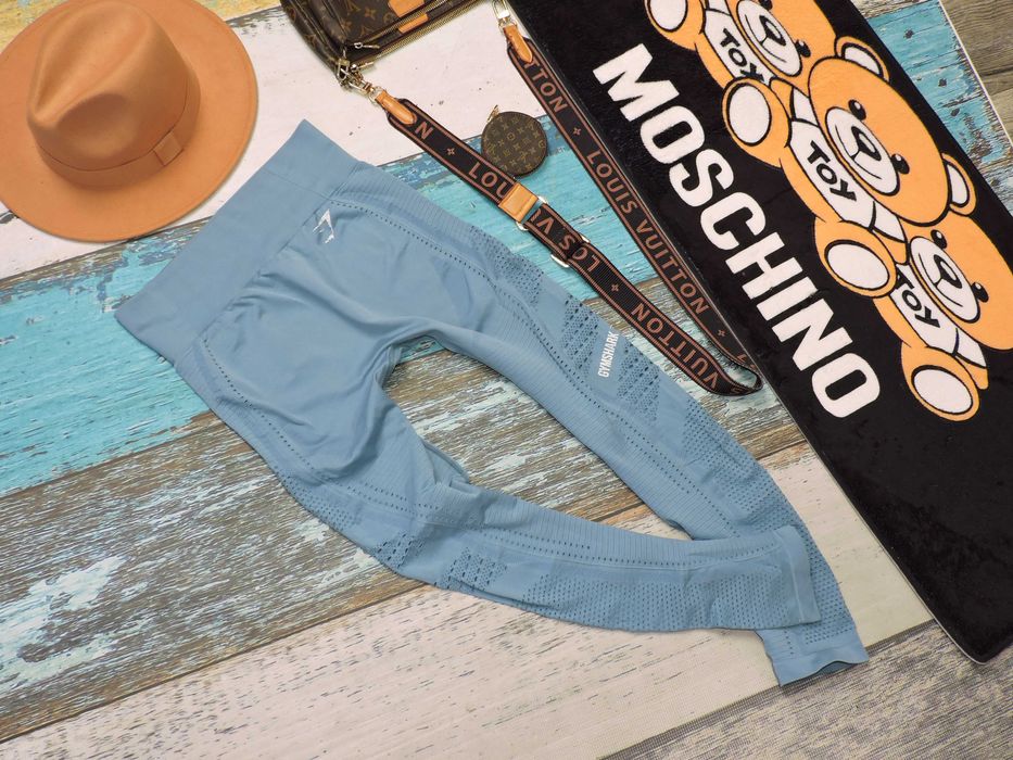 Gymshark Legginsy active ażurk Logo M