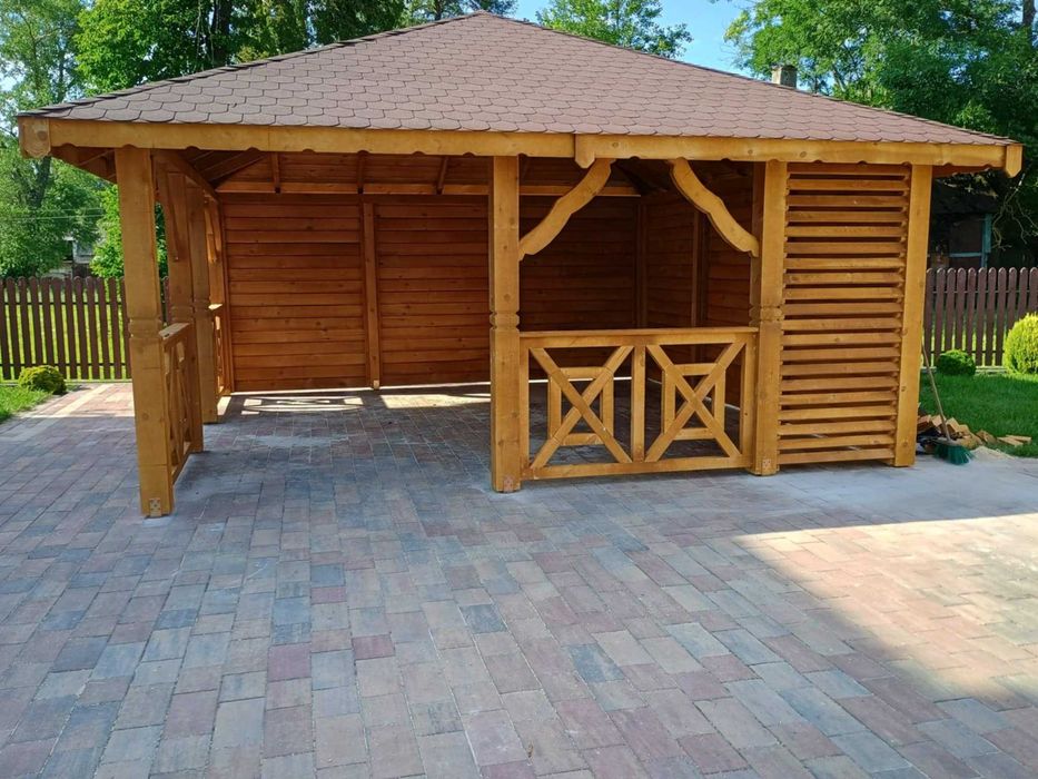 Altana ogrodowa 4x4 m