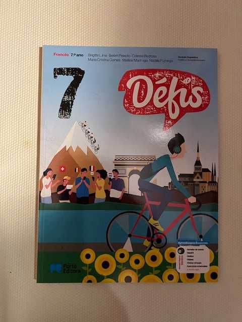 "Défis! 7" - Francês - 7º ano – NOVO - PROJECTO PROFESSOR