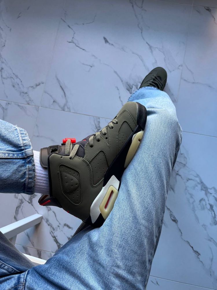 Jordan 6 x Travis Scott Retro Olive