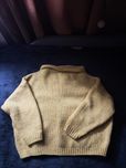 Damski sweter żółty