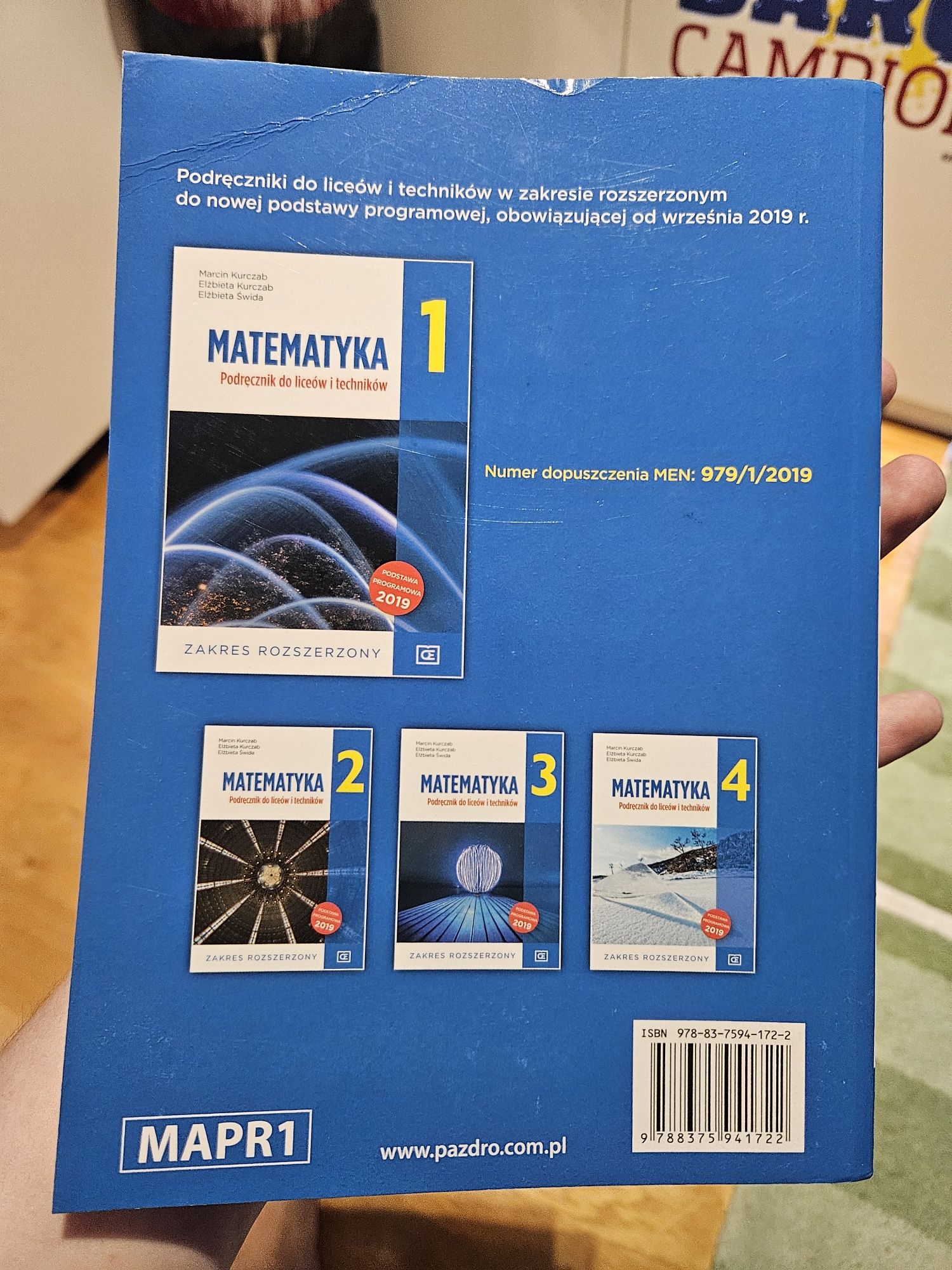 Matematyka 1 Zakres Rozszerzony Liceum/Technikum