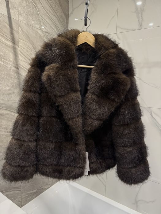 шоколадна шуба під норку