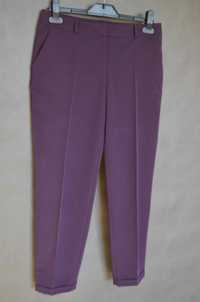 spodnie fioletowe 38M klasyczne Dorothy Perkins