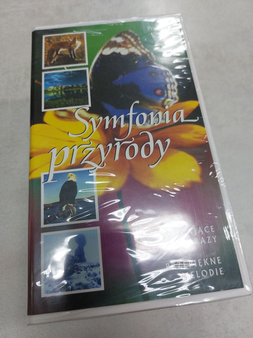 Koncerty przyrody. Zestaw 3 kaset vhs. Nowe w folii