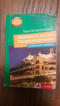 Słownik kieszonkowy polsko-hiszpański i hiszpańsko-polski PONS