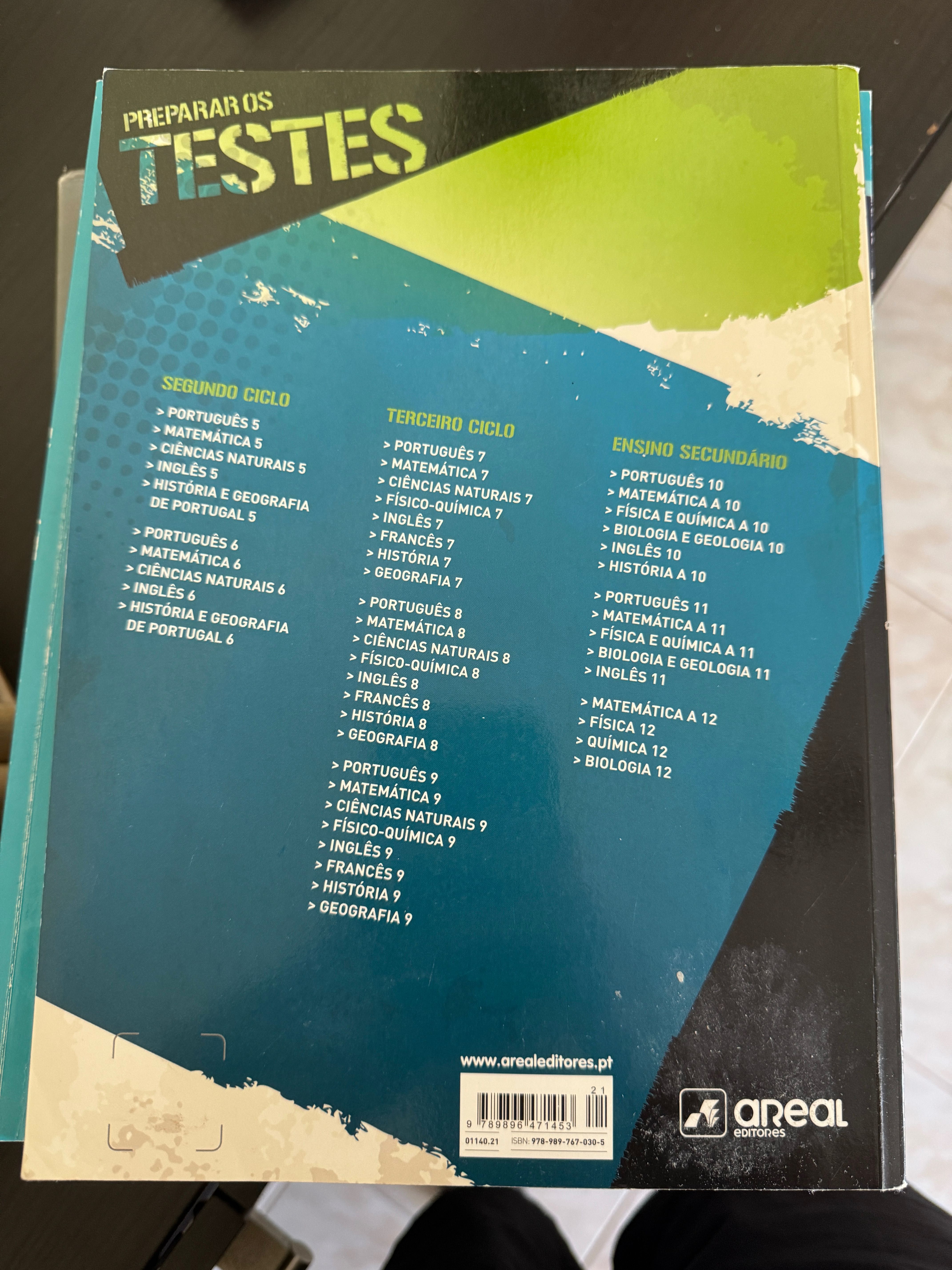 Livro preparar os testes biologia e geologia 10° ano