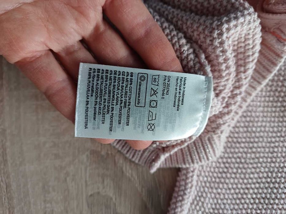 Bawełniana bluza H&M 80 rozmiar