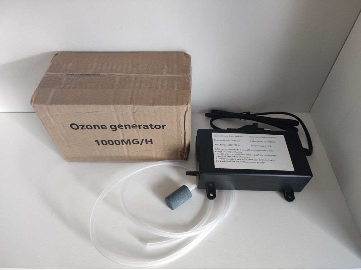 Nowy ozonator do żywności 1000mg. Generator ozonu