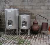 Cubas de Inox para vinho 500L e 260L como novas