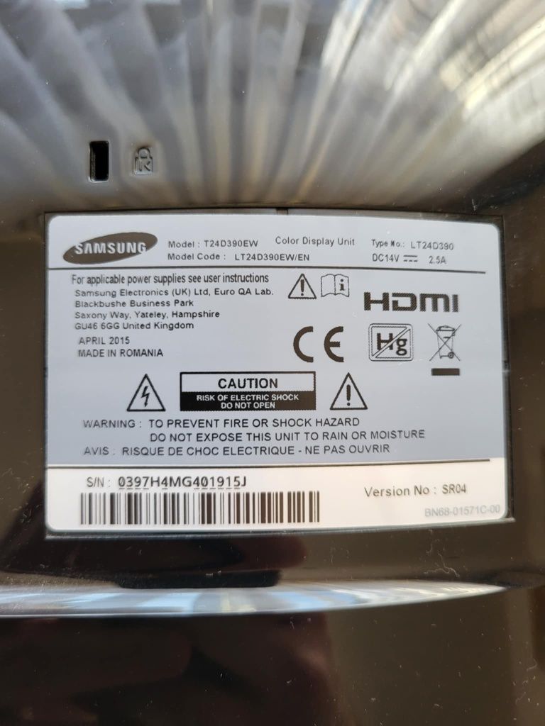 Monitor z tunerem TV T24D390EW