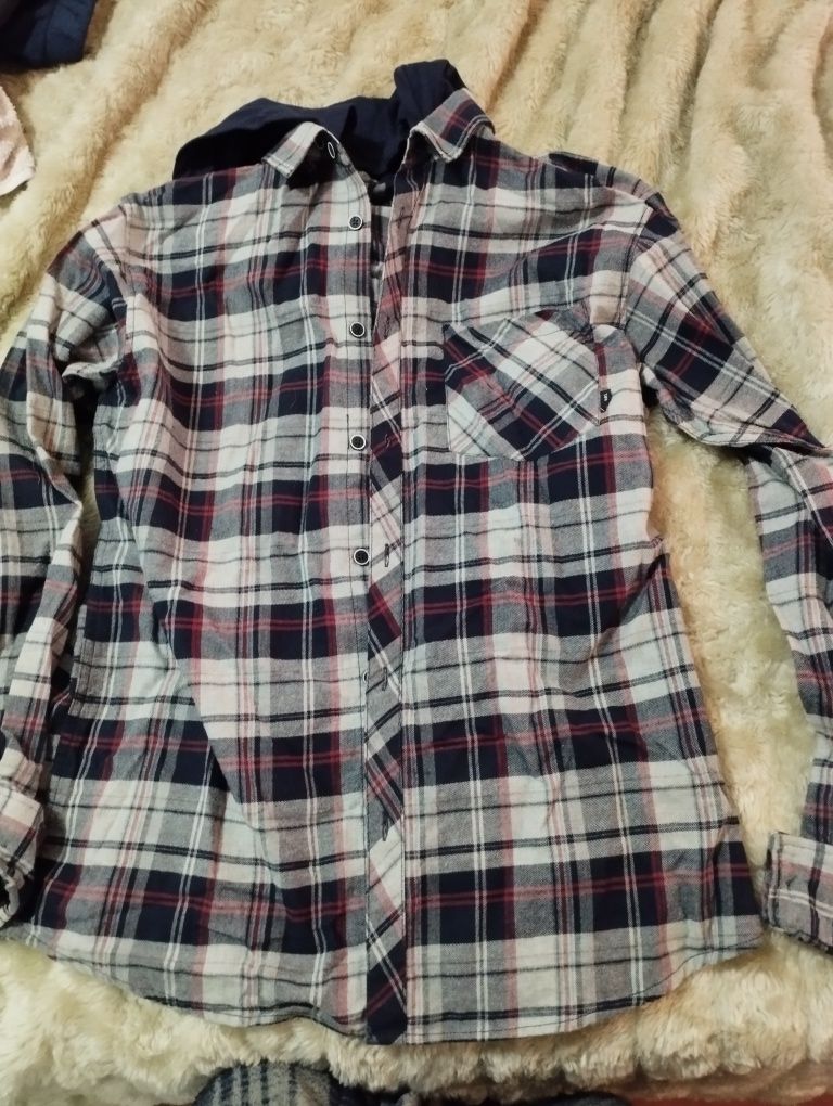 Camisas xadrez Tiffosi e Zara novas adolescente