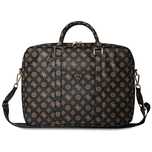 Torba Guess 4G Peony Front Pocket Zipper Triangle Logo na laptopa 16"