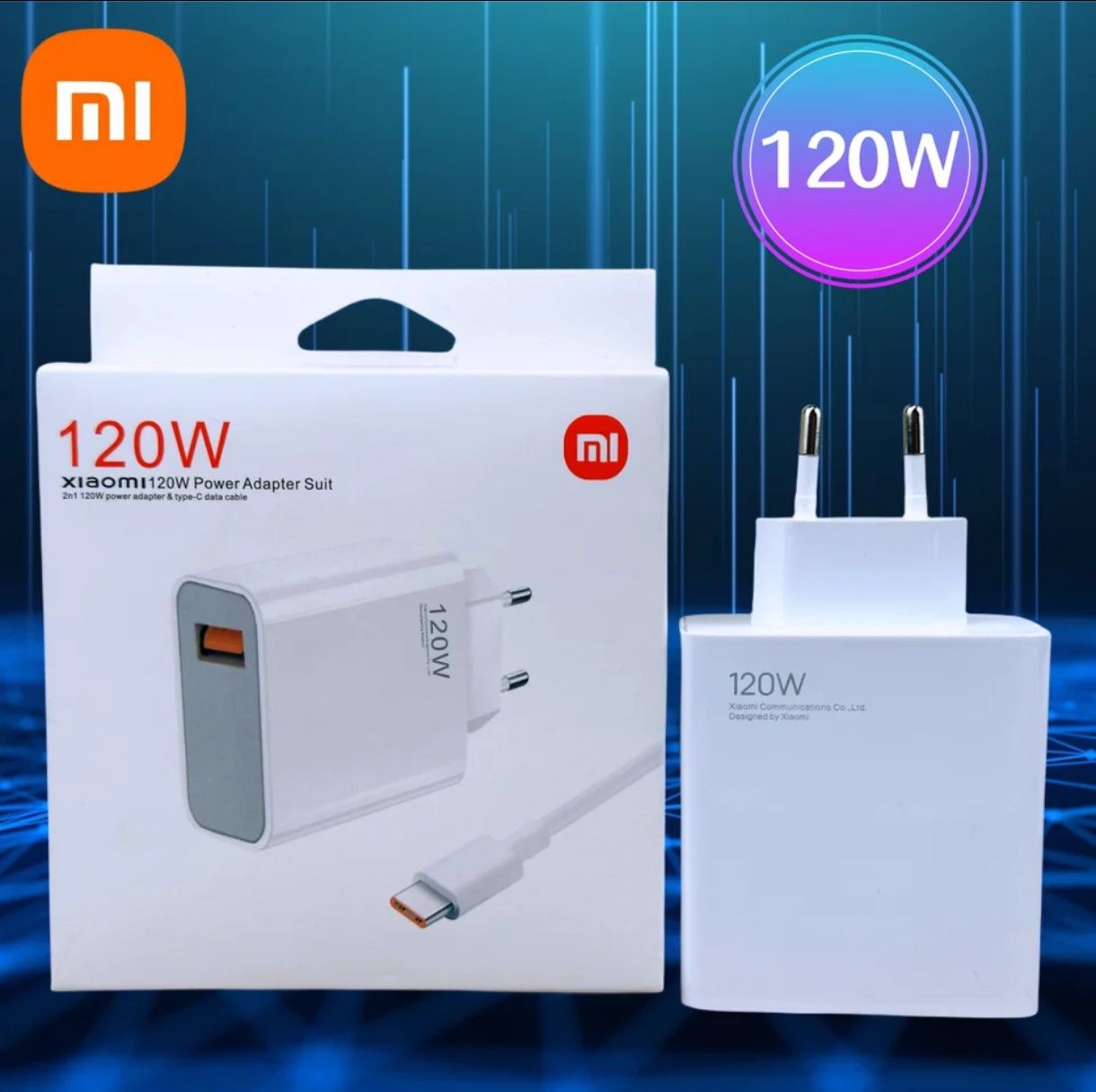 Carregador Rápido Xiaomi 120W