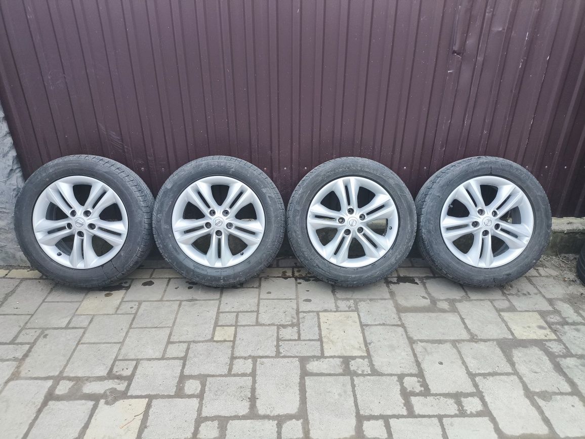 Диски R17 5x114.3 Nissan Qashqai X-Trail Rogue BR07A.