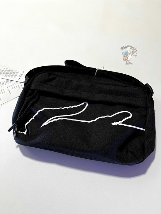 Сумка через плече LACOSTE | месенджер | барсетка лакост довга-монограм