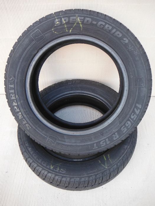 Opony Zimowe 175/65/15 Semperit 2szt 6mm