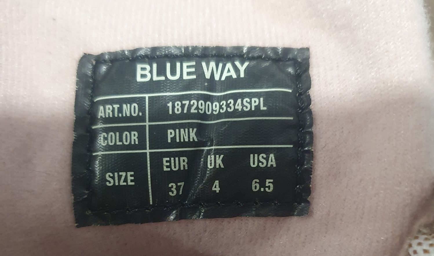 Botas Blue Way 37