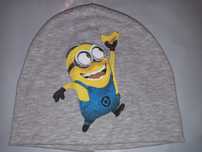 Wiosenna czapka bawełniana Minionki