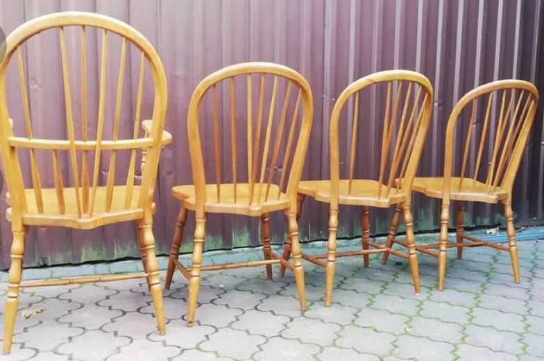 Krzesła drewniane bonanza toczone amerykańskie krzesło fotel Windsor